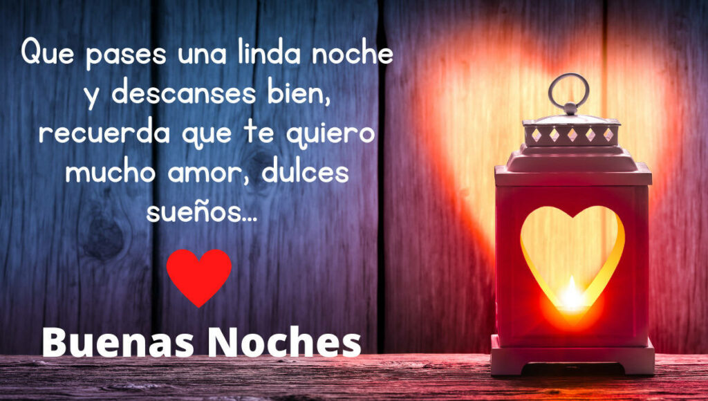 Buenas Noches amor frases