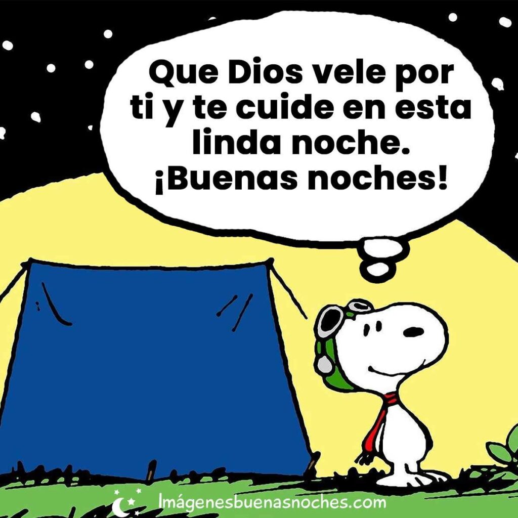 Snoopy Buenas Noches ✓ » ImágenesBuenasNoches