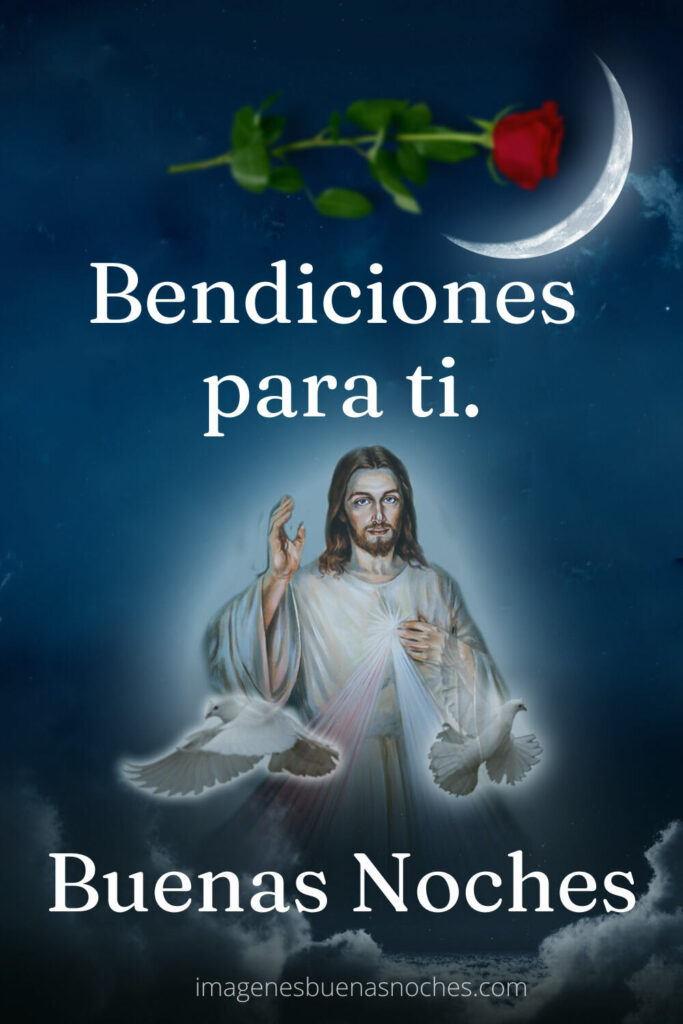 Imagenes de Jesus con Frases de Buenas Noches ???? » ImágenesBuenasNoches