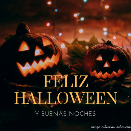 Feliz Halloween Calabazas